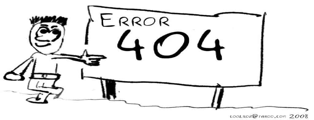 Wordress 404 error pages